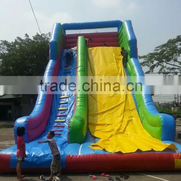 Cheap Ao QI PVC Trapualin Inflatable Water Slides for USA Market photo-3