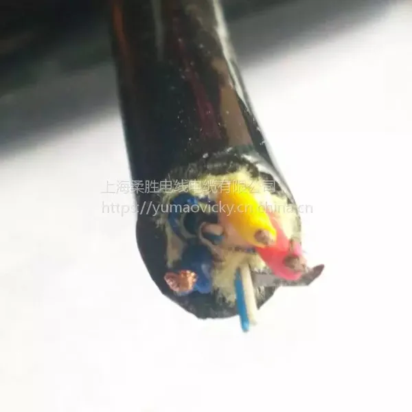Polyurethane PUR Power Line Plus Multi-core Single-mode Fiber Composite Anti-seawater Cable Zero Buoyancy Cable photo-3