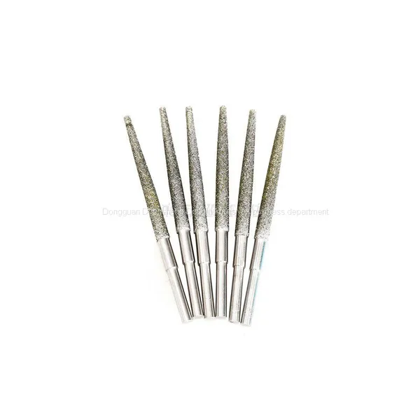 Customized 6mm Electroplated Diamond Round File Metal Alloy Material Cutting and Grinding photo-5