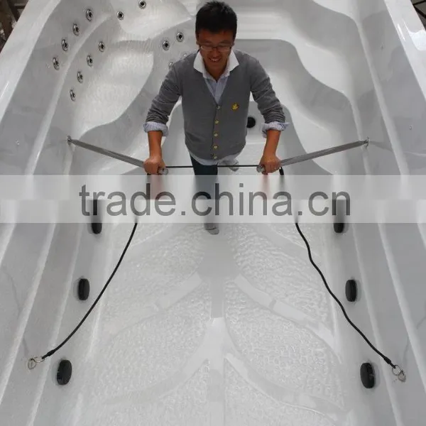 Outdoor Swim Spa With Balboa Control System, Microsilk Swimming Pool Hot Tub Combo photo-5