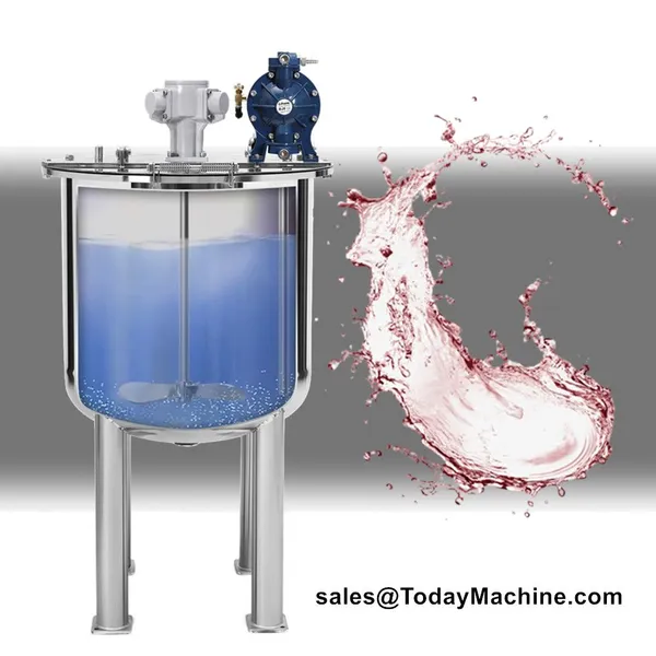 Vacuum Emulsifying Homogenizer Mixing Machine for Toothpaste Cream Ointment Mixing Tank