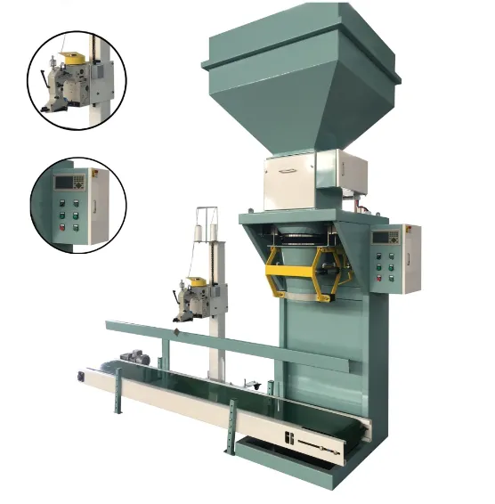 25 Kg Rice Soybean Anti-Interference Technology Weighing Food Packaging Machine