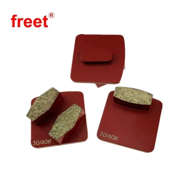 Abrasive Tool Metal Bond Redi Lock Diamond Grinding Shoe Polishing Disk Concrete photo-2