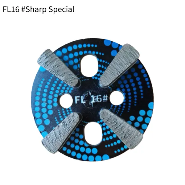 Qingbi Super Hard Floor Iron Grinding Disc, 4-inch Diamond Floor Grinding Head, Sharp and Durable With a Complete Range of Models photo-2
