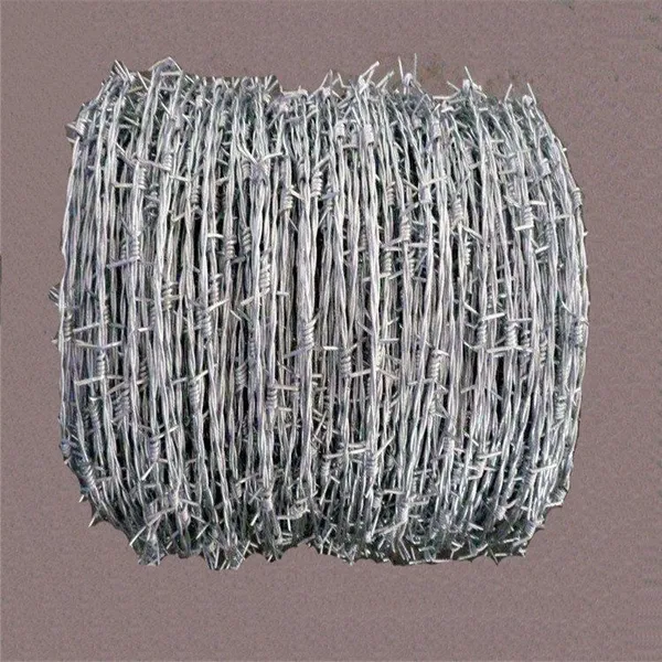 Industrial Barbed Wire Fence - Hot Dipped Galvanized Surface for Durability photo-4