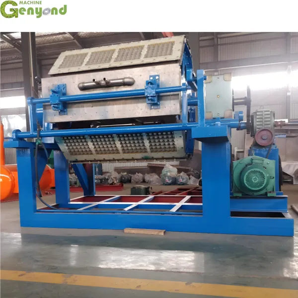 Automatic Factory Sale Waste Paper Recycling With Drying System Egg Tray Making Machine