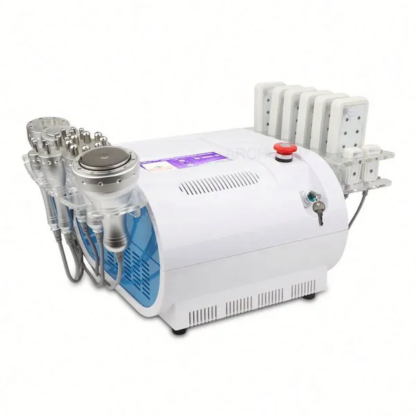 Non Invasive Lipo Laser Pads Slimming Machine With 40Khz Ultrasound Cavitation Radio Frequency photo-3