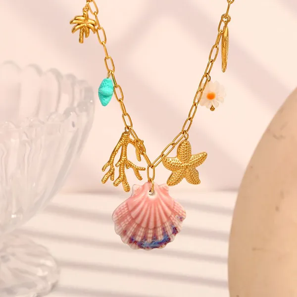 Stainless Steel Necklace With Laser Engraving Logo Option, 18K Gold Plated or Rose Gold Finish Available photo-2