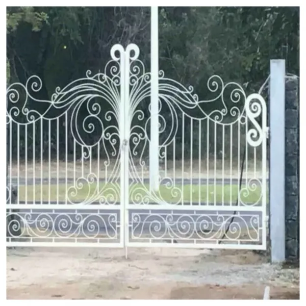 China Wrought Iron Gate Aluminum Gate Design photo-5