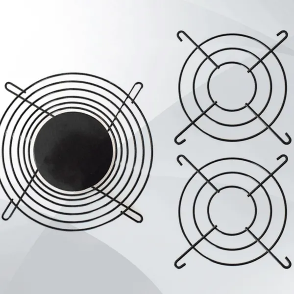 Powder Coated Wire Mesh Fan Guard, 1.2mm Wire, 12x12mm Mesh, Anti-Rust for Ventilation photo-3