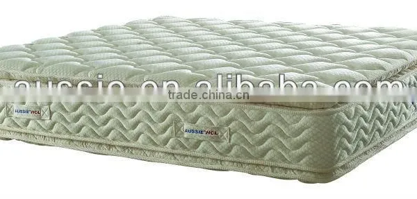 Health Natural Latex Mattress With Double Pillow Top