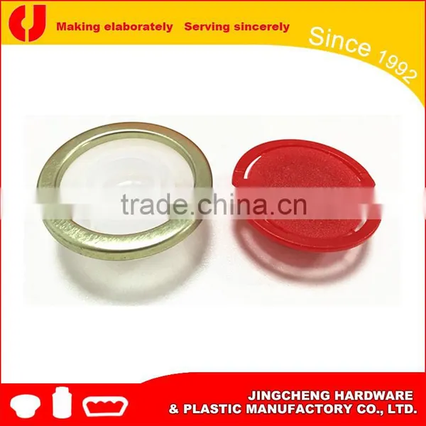 42mm Plastic Bottle Top Screw Closure With Pull Ring photo-4