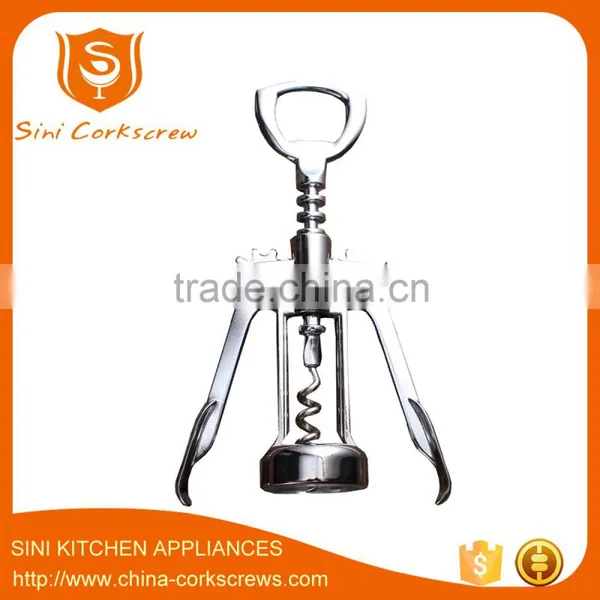 Zinc Alloy Corkscrew Winged Wine Bottle Opener Quality Choice