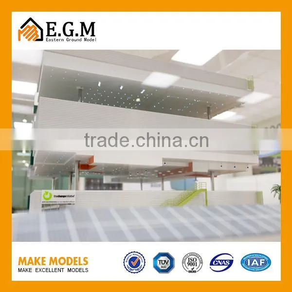 Internal View Model of Micromarket-1:100 Scale photo-2