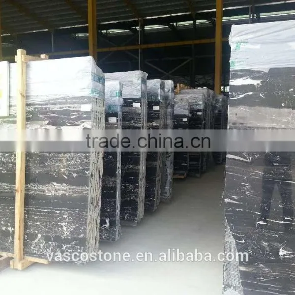 Chinese Beauty High Quality Cheap Black Marble for Kicthen Decoration photo-3