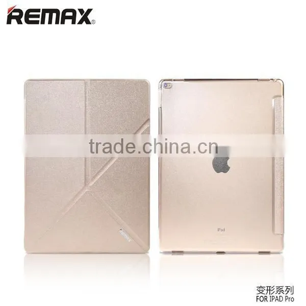 Top Selling Product Remax Fold Stand Leather Tablet Cover Case for IPad Pro TB-0007 photo-3