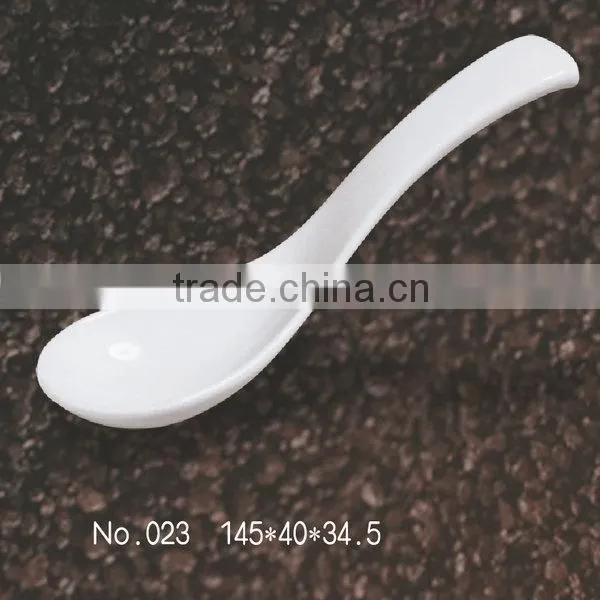 Wholesale Cheap White Melamine Spoon Dinnerware photo-3