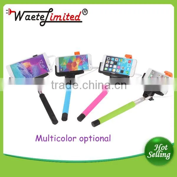 Colorful Smartphone Monopod Selfie Stick Portable Flexible Camera