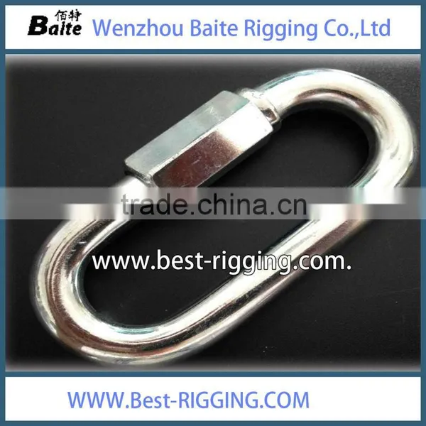 High Quality Stainless Steel Zinc Plated Chain Metal Quick Link photo-3