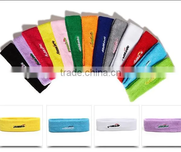 Polycotton Plain Blank Headbands Sports Headbands Wholesale photo-5