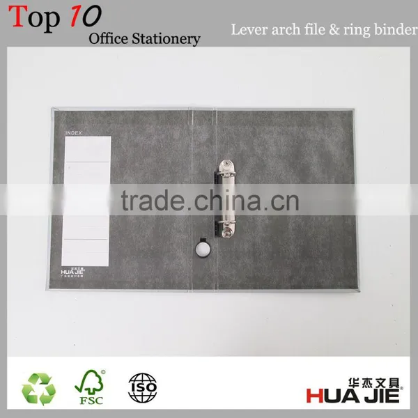 PVC Cardboard Lever Arch File Folder 2 Ring Binder photo-3