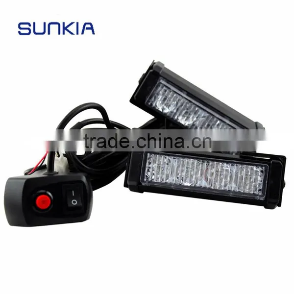 4LED Police Taffic Warning Light Bar 10 Models Warning Beacon Light