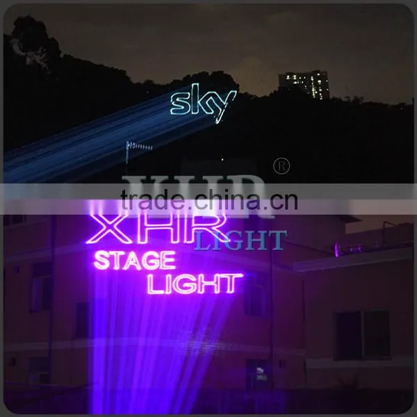 Professional Outdoor Sky Laser Lights,5W RGB Waterproof Laser Advertising Projector photo-6
