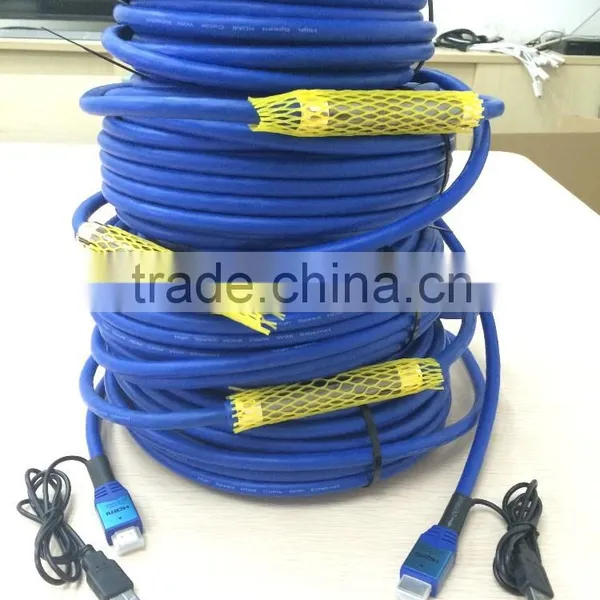 10m 30m 50m HDMI Cable 2.0 Version , 4k 2160p HDMI Cable 60m 80M 100m Support 3D 1080p 2160P Ethernet Factory Directly Sell photo-4