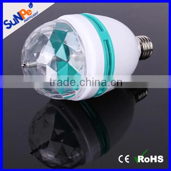 OEM Best Price Self-Rotating LED Disco Laser Light Bulb photo-2