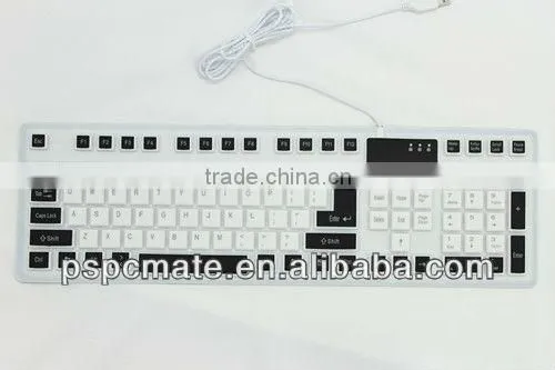 84 Keys Super Silent and Thin Optical Keyboard