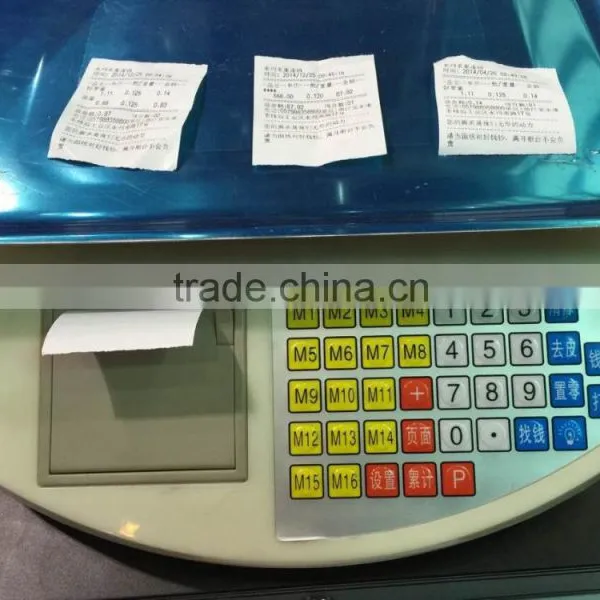 40kg Digital Price Label Printer Scale photo-5