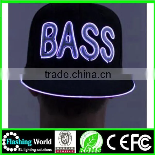 The Newest High Quality EL Hat,sound Hat,EL Panel Hat photo-6