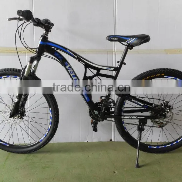 26"suspension frame 21 speed adult mountain bike/bicycle