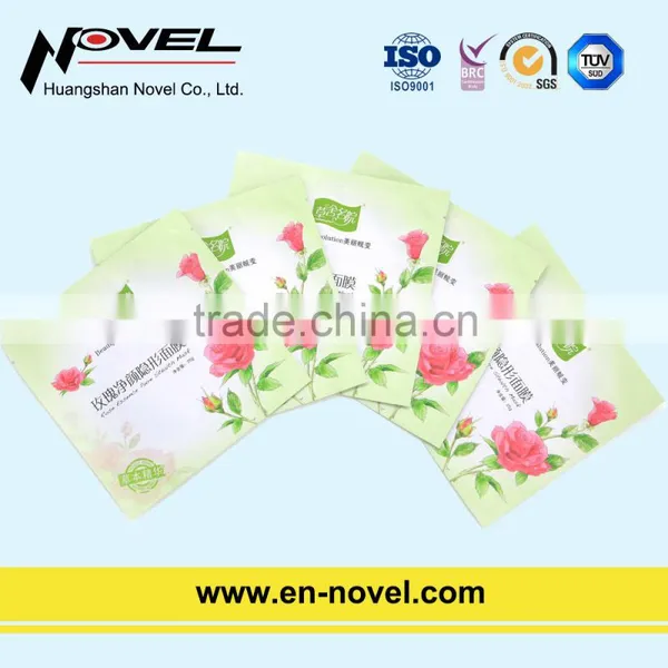 Customized Aluminum Heat Seal Bags for Facial Mask Packaging