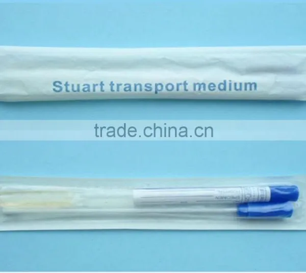 Disposable Medical Use Transport SwabTube With Cary Blair/Stuart/Amies Transport Medium photo-4