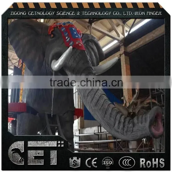 Cetnology- Big Size 12m Long Mechanical Elephant Model photo-6