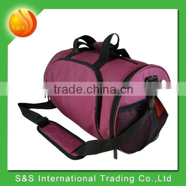 2015 New Design Quality Round Shape Travel Bag With Shoe Compartment photo-3
