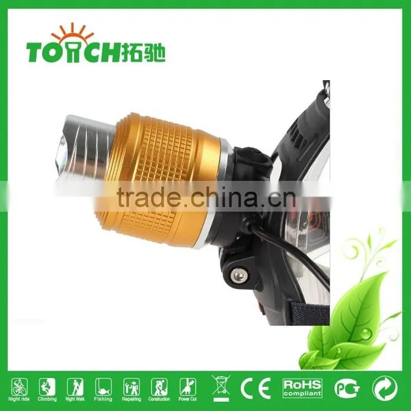 IP 54 Waterproof Led Headlamps High Power Fishing Light Night Fish Headlight Xml t6 Led Head Torch photo-3