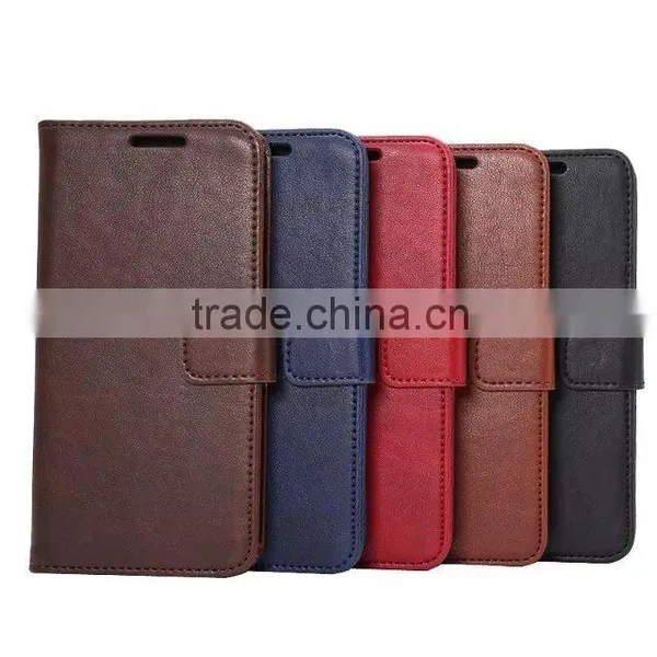 High Quality PU Wallet Case for Sam S5
