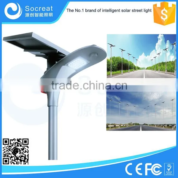 Factory Price Durable Aluminum Solar Panels New Street Light With RoHS,CQC,EMC,FCC, Certification photo-4