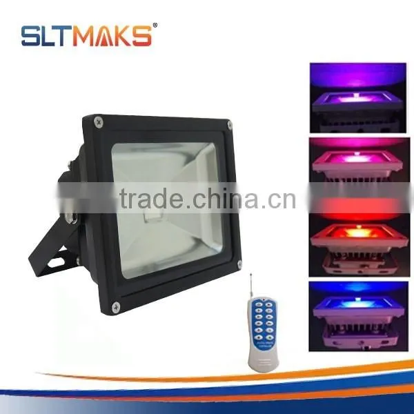 DLC CUL CE UL 80w IP65 LED Flood Light RGB With 5 Years Warranty photo-5