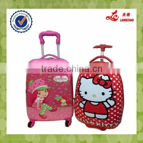 Hot Selling ABS With Wheels Printed Different Pictures Kids Cute Luggage photo-3