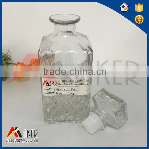 800ml Red Wine Glass Bottle With Screw Top Wholesale photo-2