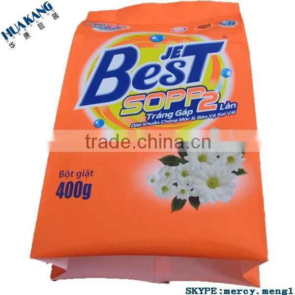 Custom Design Washing Powder Packaging Pouch