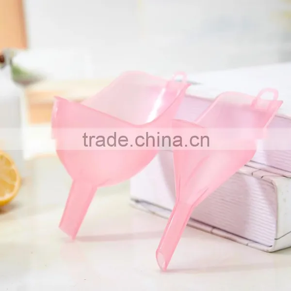 2Pcs/Set Clear Plastic Funnel Perfume Oil Liquid Diffuser Bottle Funnel Vial Lab/Kitchen/Cosmetic photo-3