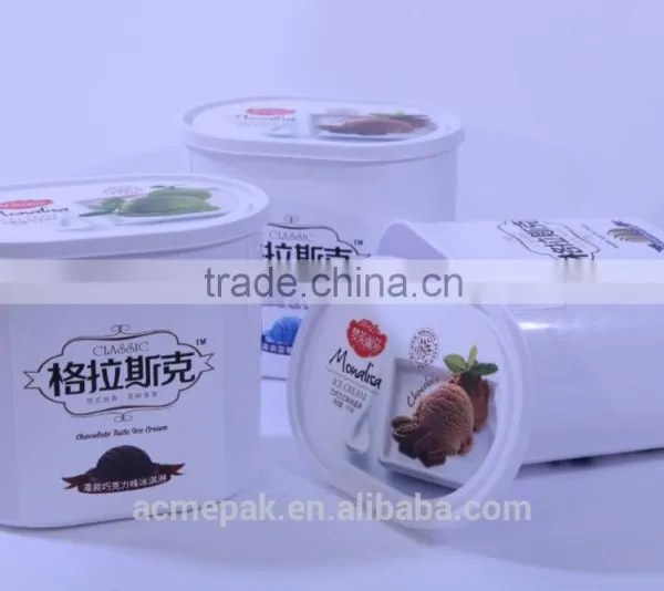 6L IML Biscuit Ice Cream Bucket Food Container photo-4