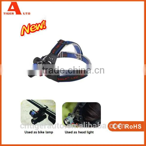 CE ROHS Factory Price New Multifunction LED Head Light Adjustable Led Bike Lamp photo-2