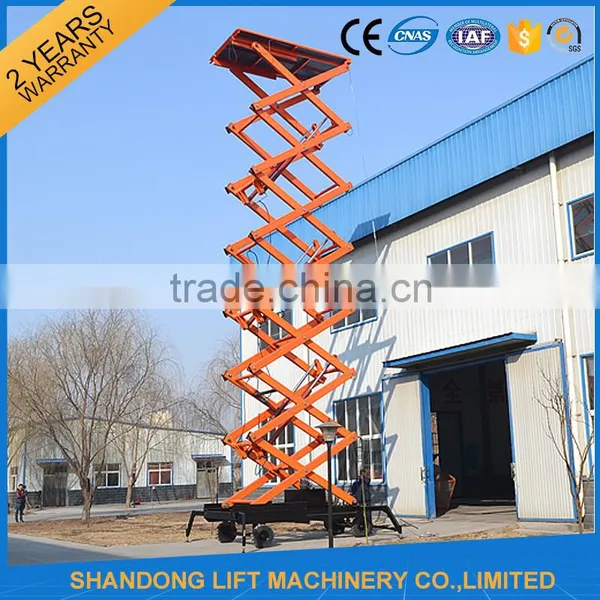 Mobile Adjustable Scissor Suspended Electric Scaffolds Platform photo-5