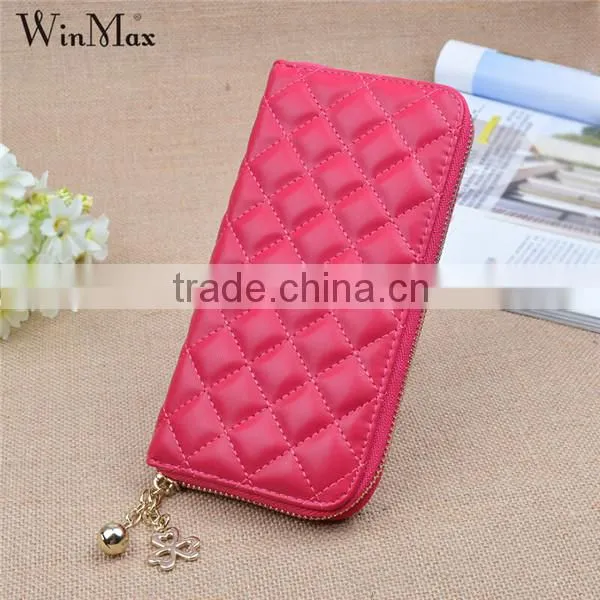 New Arrive Women Long Wallet Lozenge Ladies Credit Holders Coin Purse photo-4