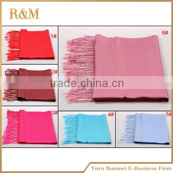 Custom Design Pashmina Lady Scarf Stock Online Wholesale photo-6